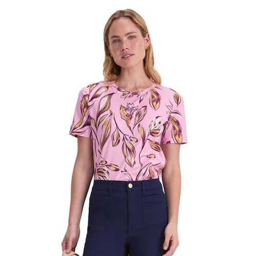 Sportscraft Lyra Print Merc Tee